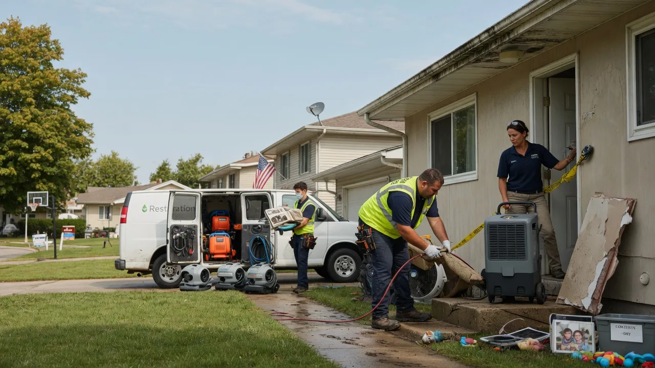 Water Damage Restoration in Mount Sterling, IA near me